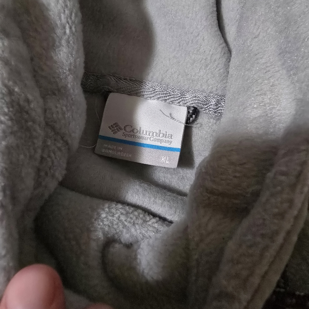 Columbia Gray Fleece Pullover